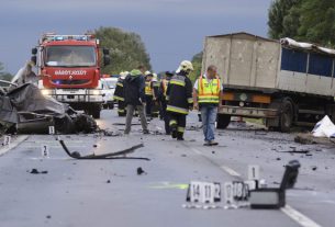 Halálos baleset Hajdúszoboszló és Ebes között