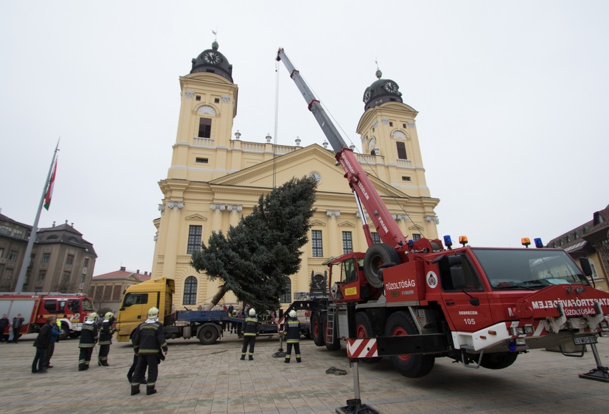 Debrecen karácsonyfája