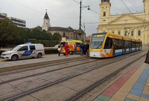 Villamosbaleset, Debrecen