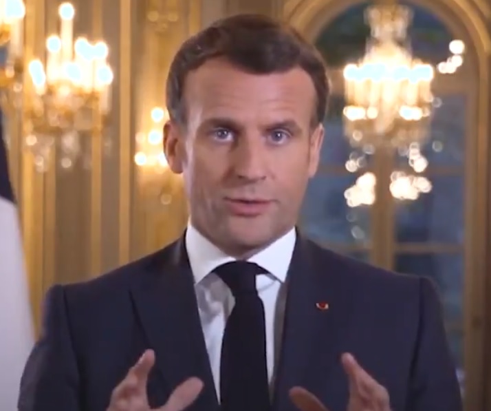 Emmanuel Macron francia elnök