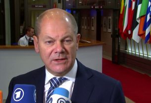 Olaf Scholz német kancellár