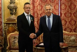 Szijjártó Péter és Szergej Lavrov