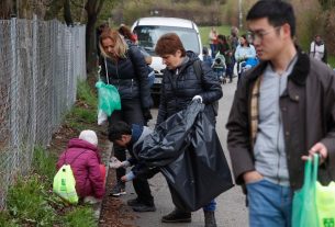 II. kerület szemétszedés Kadarka utcai óvoda