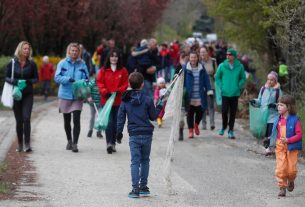 II. kerület szemétszedés Kadarka utcai óvoda