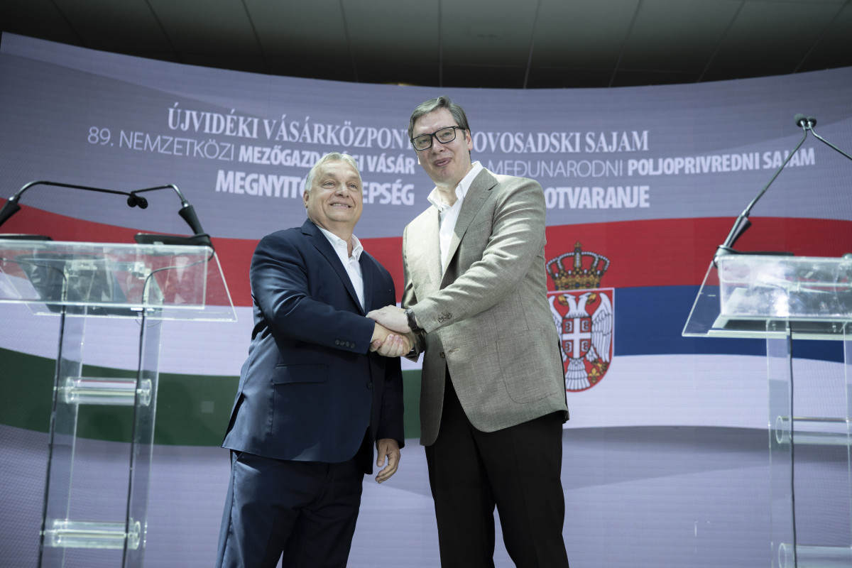 Orbán Viktor és Aleksandar Vucic