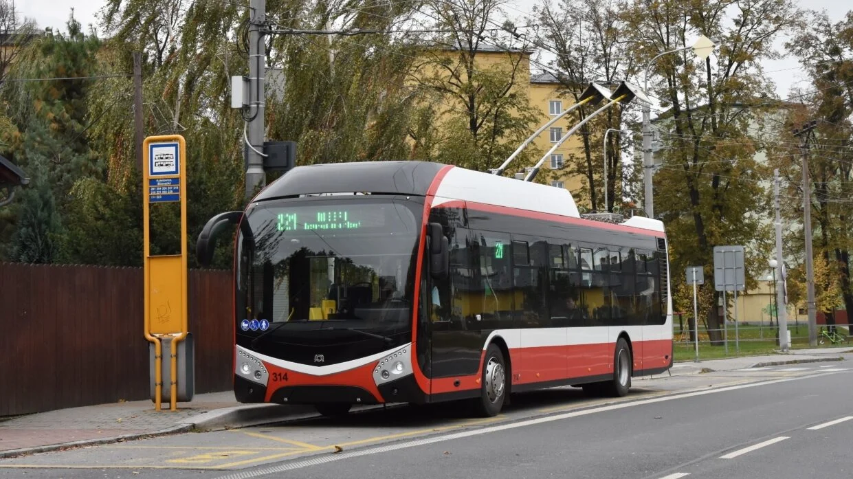 Cseh önjáró trolibusz