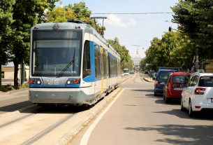 Vasútvillamos tramtrain Szegeden