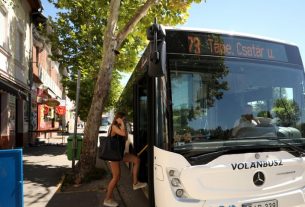 Helyi járatú busz Szegeden