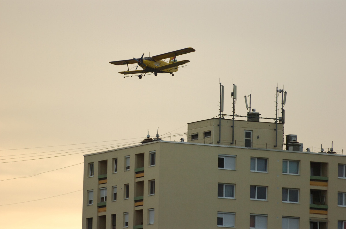 Repülő Szeged felett