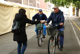 Kerékpárosok Szeged