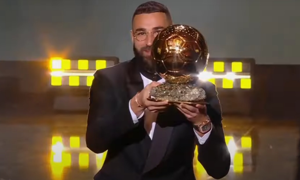 Karim Benzema aranylabda