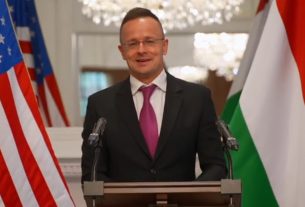 Szijjártó Péter Washingtonban