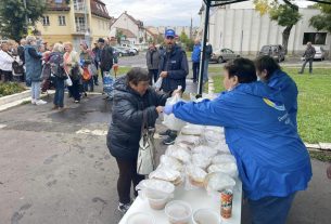 DK-s ételosztás Debrecen