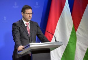 Gulyás Gergely kormányinfó