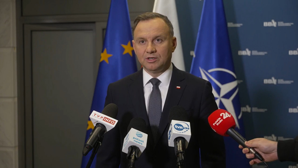 Andrzej Duda lengyel elnök