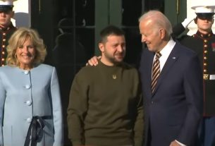 Joe Biden és Volodimir Zelenszkij