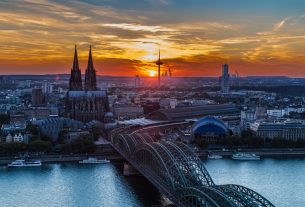 Köln Kölni dóm Németországi város