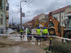 ebrecenben a Thaly Kálmán - Péterfia utca sarok