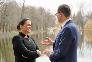 Novák Katalin és Mateusz Morawiecki