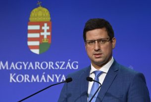 Gulyás Gergely kormányinfó