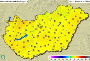 Rekord enyhe volt a hőmérséklet