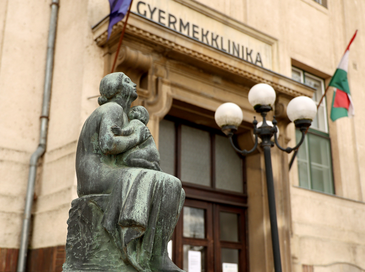 Szeged, Gyermekklinika, klinika, egészségügy, gyógyít, orvos, beteg