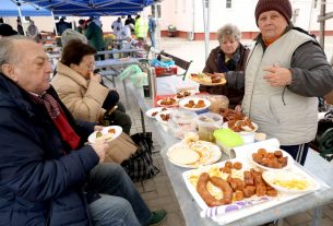 Szeged, Petőfitelep, Böllérnap, kolbász, télűzés, farsang, otthonka, grill