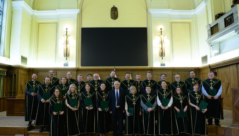 Professzorok kinevezése a Debreceni Egyetemen