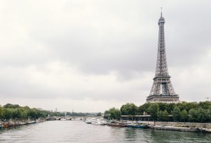 Eiffel torony, Párizs, Szajna folyó