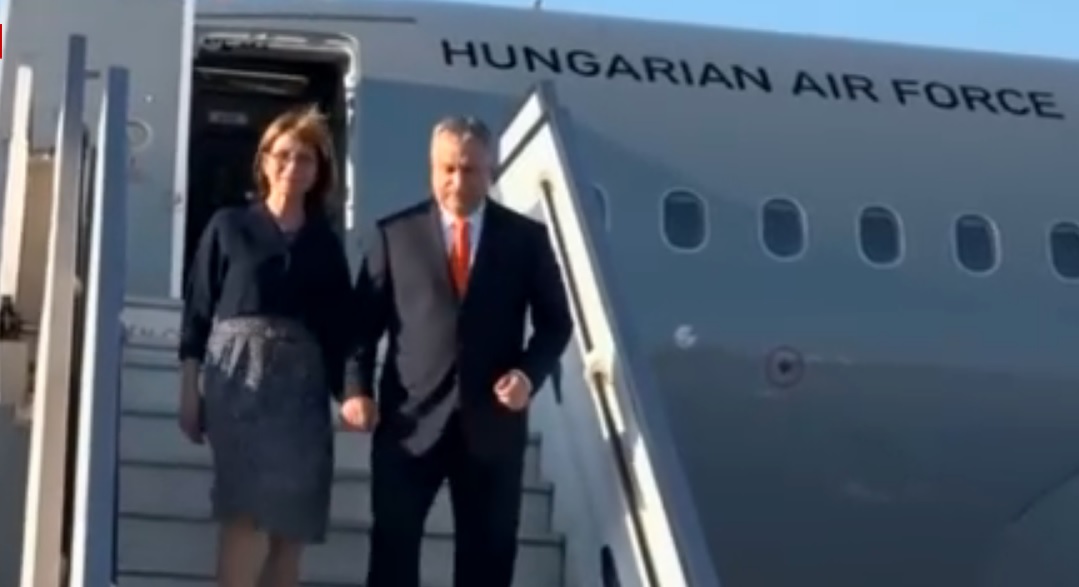 Orbán honvédségi gép