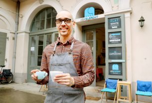 Szeged, Jarjabka Zoltán, barista, Kék Elefánt kávézó, kávézó, kávé, vendéglátás