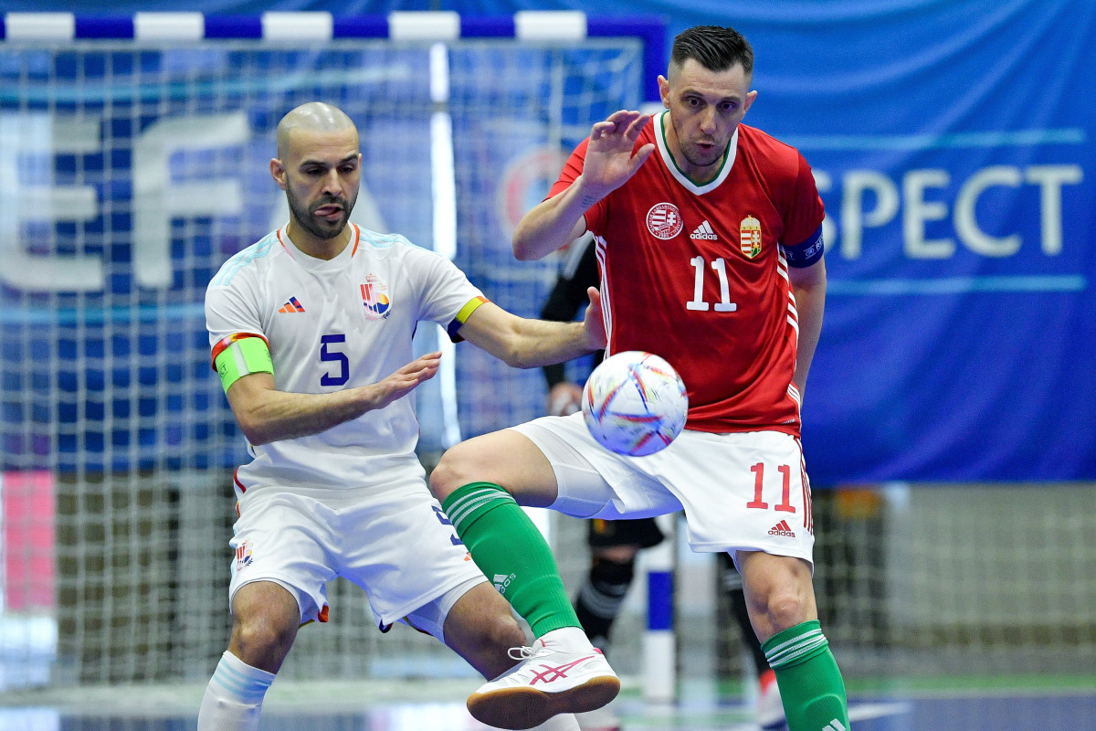 Futsal vb-selejtező - Magyarország - Belgium