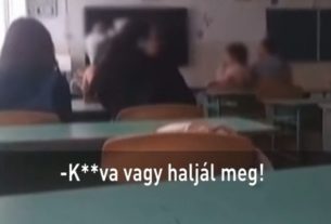 Kesznyéten diák hajtépés