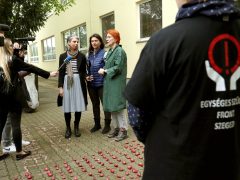 Szeged, Egységes Szülői Front, Szeged Tankerület, demonstrál