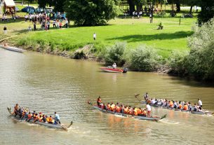 Szeged, Szeged Napja, sárkányhajó, verseny, Tisza, sport