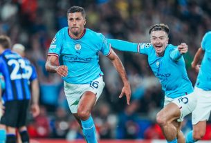 Rodri Manchester City bajnokok ligája