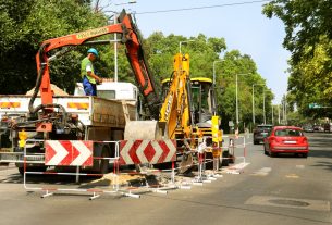 Szeged, vízvezeték, Vízmű, ivóvízvezeték-rekonstrukció, Fő fasor, Temesvári körút