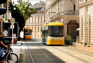 Szeged, vágányzár, villamos, vasútvillamos, Tram train, Kossuth Lajos sgt., Széchenyi tér, MÁV, közlekedés, tömegközlekedés, utazás