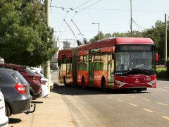 Szeged, 19-es troli, troli, közlekedés, tömegközlekedés, Felső Tisza-part, SZKT