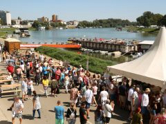 Szeged, Nemzetközi Tiszai Halfesztivál, Halfesztivál, hal, rakpart, Partfürdő, paprika, ejtőernyős, gasztronómia, turizmus