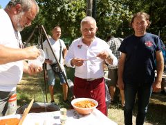 Szeged, Nemzetközi Tiszai Halfesztivál, Halfesztivál, hal, rakpart, Partfürdő, paprika, ejtőernyős, gasztronómia, turizmus, Frank Sándor