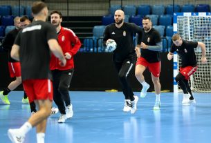 Szeged, Magyarország-Lengyelország, kézilabda, magyar válogatott, Pick Aréna, edzés, sport