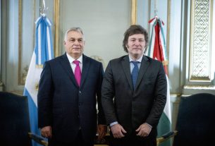 Javier Milei és Orbán Viktor