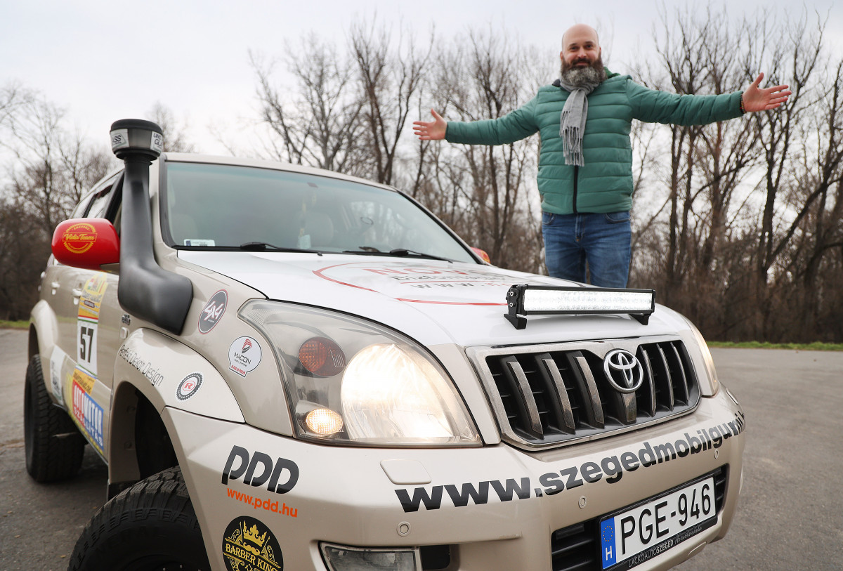 Szeged, Muráti Kamilló, verseny, rally, Bamako Rally