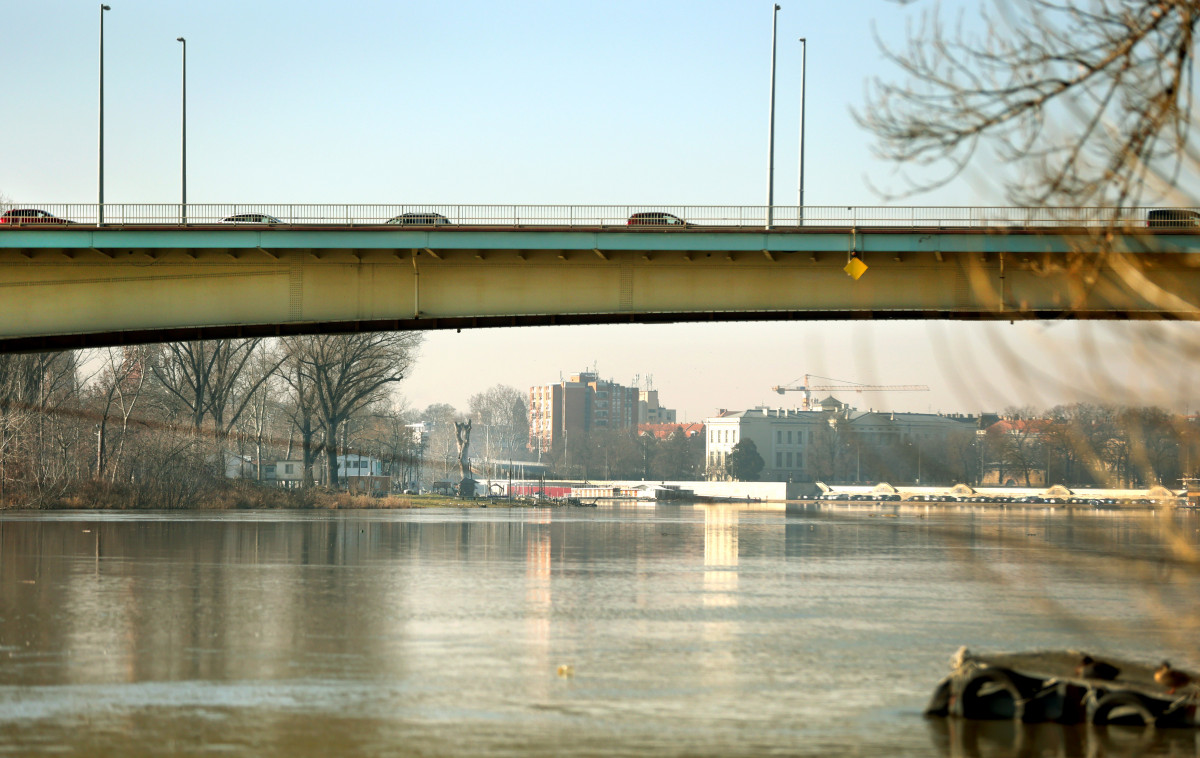 Szeged, hideg, fagy, időjárás, január, tél, Tisza