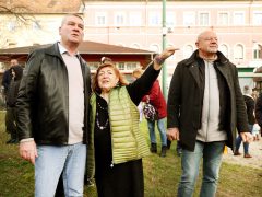 Szeged, családi nap, Bartók tér, felújítás, önkormányzat, belváros, játszótér, Botka László