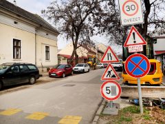 Szeged, útfelújítás, Tavasz utca, Binszki József