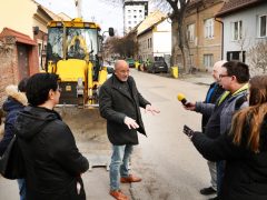 Szeged, útfelújítás, Tavasz utca, Binszki József