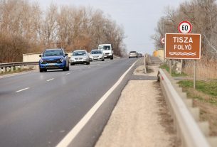 Algyő, autós forgalom, algyői Tisza híd, híd