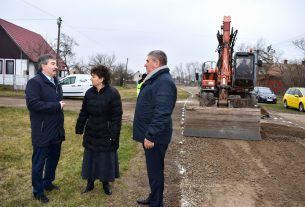 Aszfaltozzák az utcákat Kabán